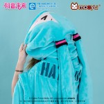 Vocaloid Hatsune Miku Moeyu Miku Merch Cape Hooded Blanket